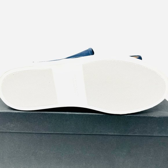 The Men's Store Bloomingdale's Double Gore Slip On Blue Suede 8.5 Men's Sneakers - Picture 3 of 3